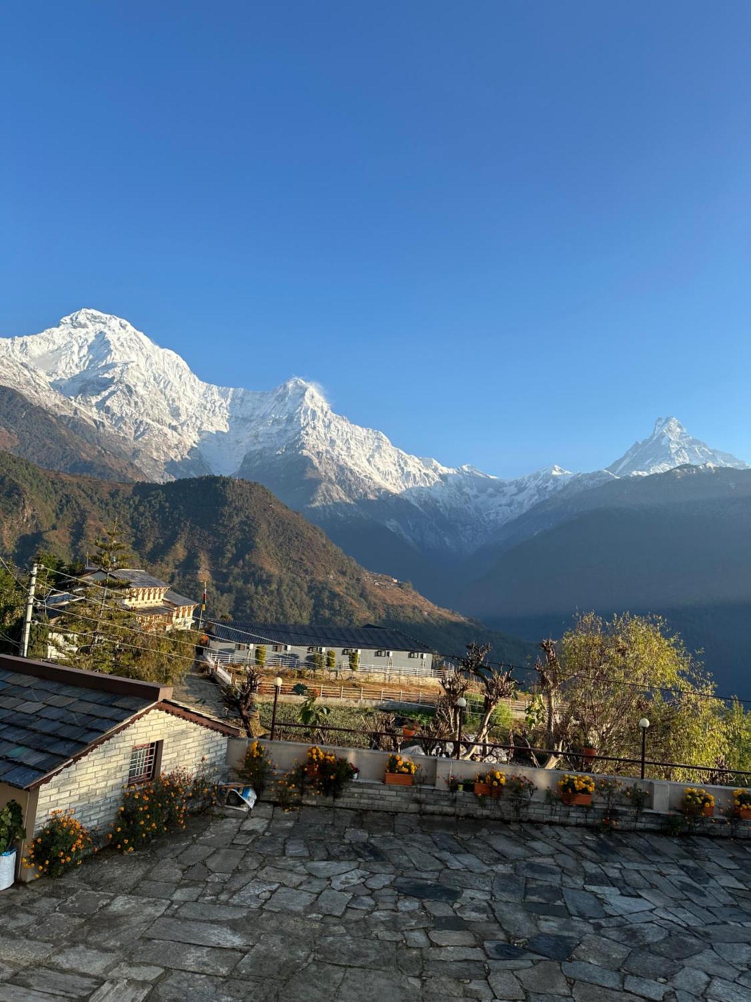 Hill Top Lodge Ghandruk Astam Buitenkant foto